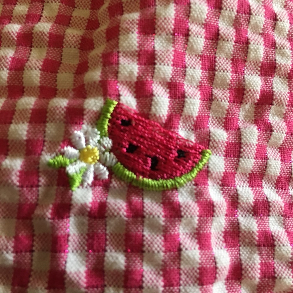 Youngland watermelon theme dress w/ diaper cover - Picture 5 of 5